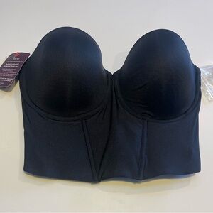 Black corset bra Sz 32DD